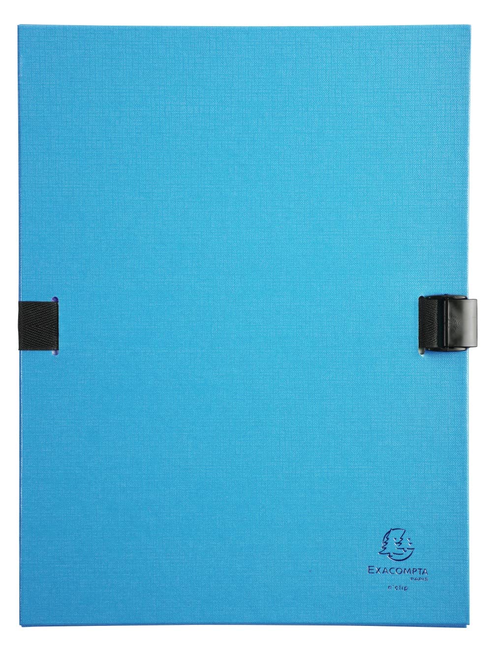 Exacompta - Ref 21507E - Expanding Folder with N'Clip - 240 x 320mm in Size, Suitable for Holding A4 Documents, Secure Wraparound Clip Closure - Green Colour