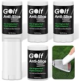 Halloscume 4 Pcs Golf Anti Slice Stick Anti Hook Compound | Anti Slick Stick for Clubs, Golf Driver, Golf Accessories for Boosts Distance, Increases Accuracy