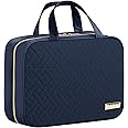 HOTOR Travel Toiletry Bag - Toiletry Bag w/Hanging Hook - Spacious Toiletry Bag for Women & Men, Makeup Bag/Big Comparment, Waterproof for Travel Accessories, Travel Essentials, Medium, Navy Blue