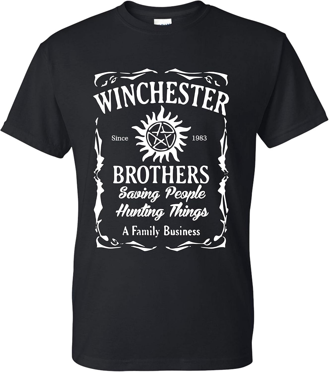 Buy Winchester Brothers TV Series Whiskey Style Unisex TShirt New