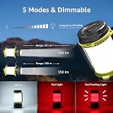 Lighting EVER Rechargeable LED Torch Lantern 500lm Power Bank 5 Modes Hiking view 2