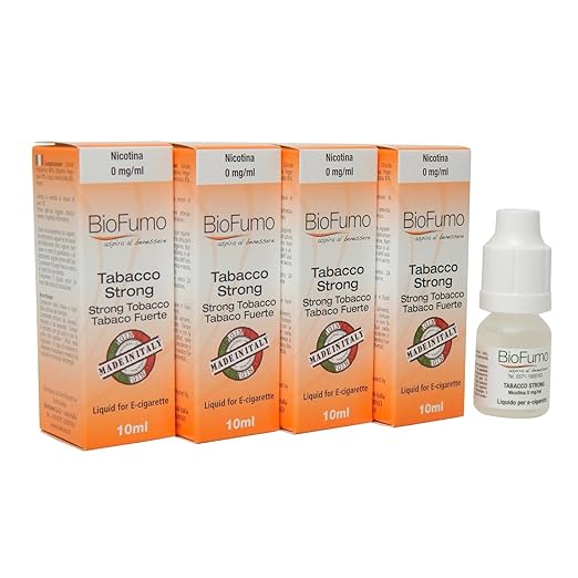 title=liquido sigaretta elettronica BioFumo x4 10ml per tutte le sigarette