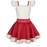 Benylion Toddler Adventure Outfits for Girls Christmas Gifts Baby Princess Dress Up Kids Birthday Party Cosplay Costumes