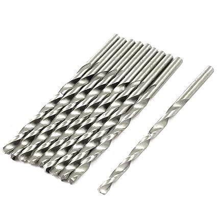 WorldCare 10Pcs3.2mm Cutting Dia Electric Metal Drilling Drill Bit