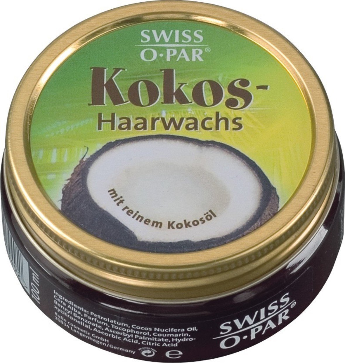 Swiss-O-Par Coconut Hair Wax