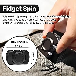 3-in-1 Fidget Toys Adults: Spinner, Slider