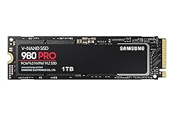 SAMSUNG 980 PRO SSD 1TB PCIe 4.0 NVMe Gen 4 Gaming