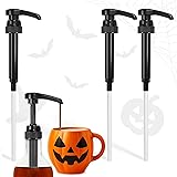 Set of 4 Syrup Pumps for Coffee Bar - Coffee Syrup