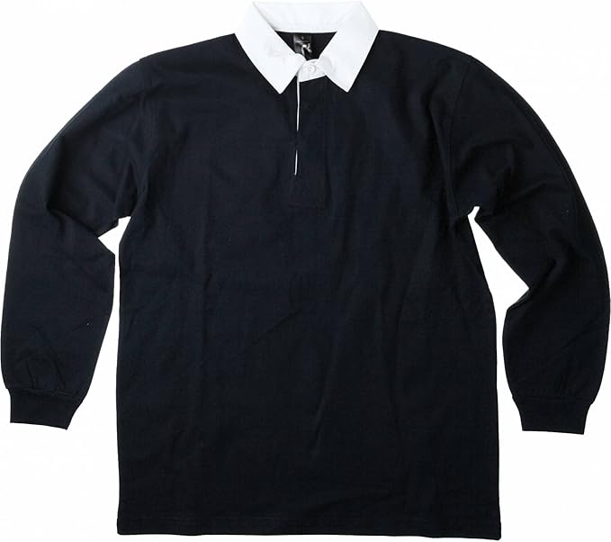 Polo manche longue homme style rugby Clearance