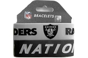 AMINCO NFL Arizona Cardinals Silicone Rubber Bracelet