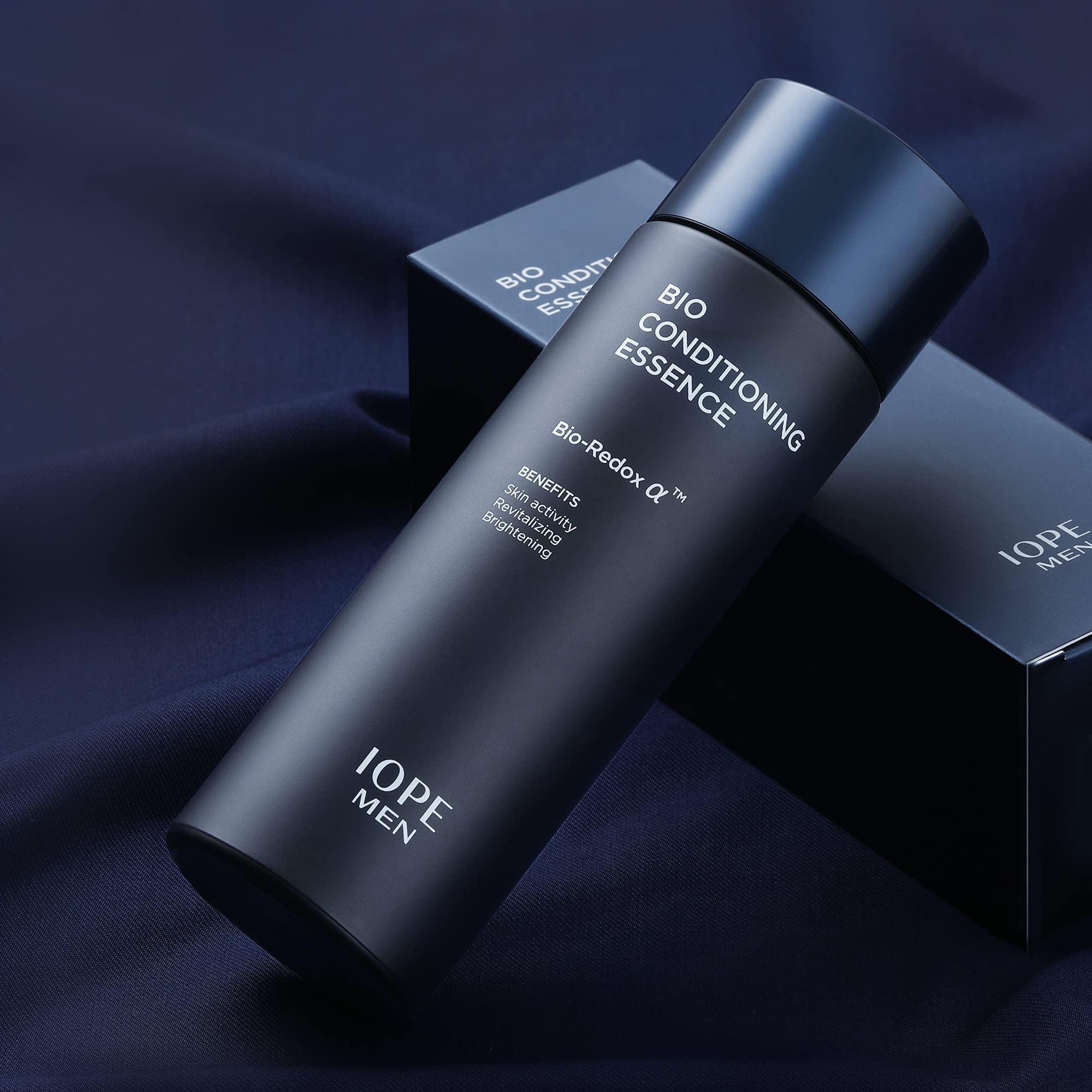 IOPE Moisturizing Serum for Men - Men Bio Essence Intensive Anti Aging, Skin Tightening and Soothing, 3 in 1 Skincare for Fine Lines, 4.90 FL.OZ.(145ml) by Amorepacific