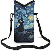 Garucesta Neoprene Small Crossbody Bag with Adjustable Strap Water-Resistant Portable Cellphone Pouch for Travel, Outings