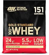 Optimum Nutrition Gold Standard 100% Whey Vanilla Ice Cream 4.53 kg 151 serv