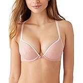 b.tempt'd Womens Shadow Scene Front Close Racerback Push Up Bra, 958268