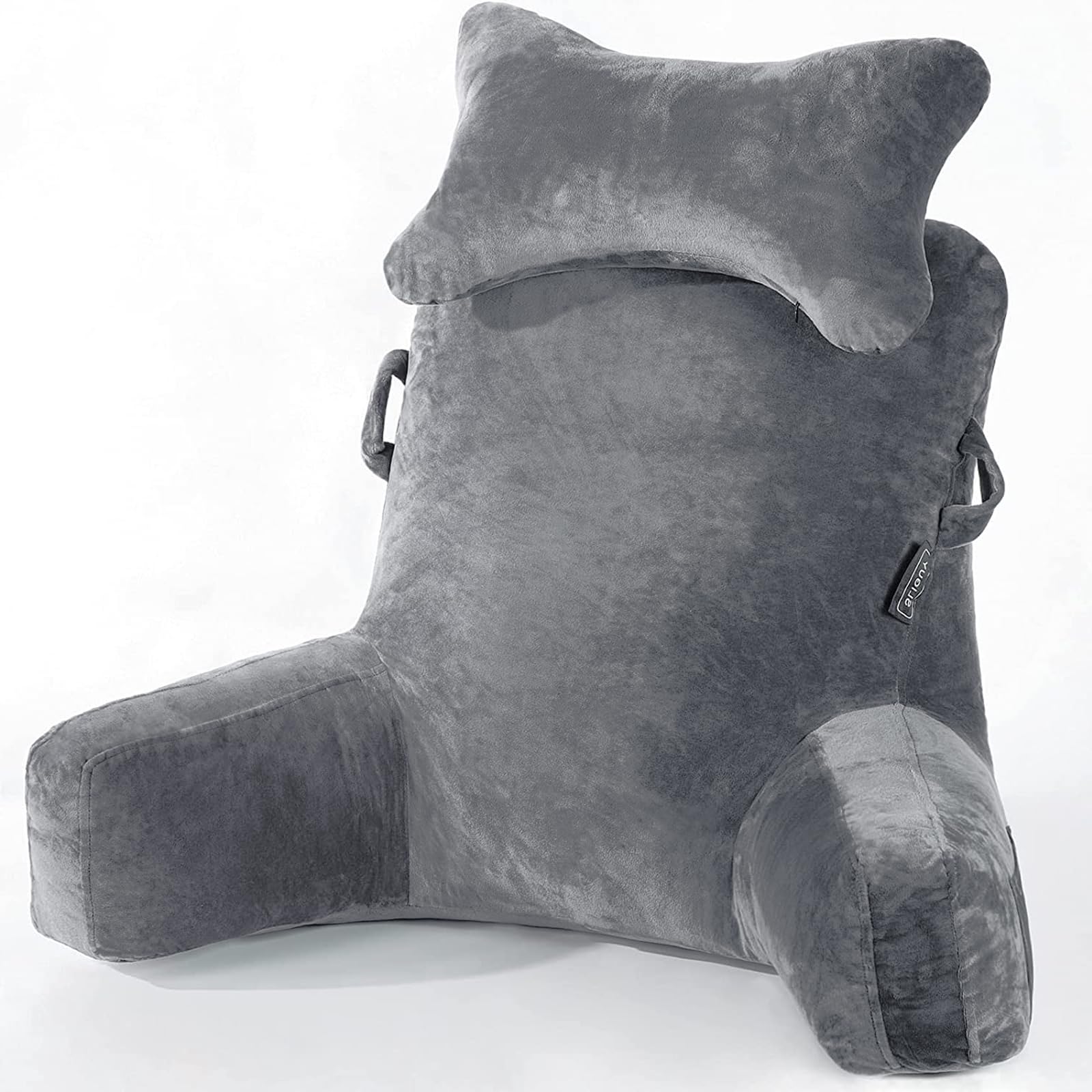 Reading Pillow-Bed Rest Pillow with Detachable Neck