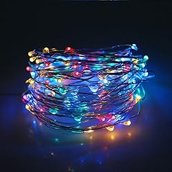 Dazzle Bright Fairy Lights Battery Operated, 20 FT