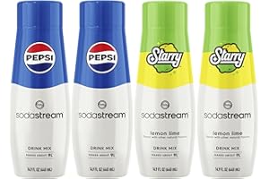 SodaStream® Pepsi® Starry® Beverage Mix Variety Pack (440ml, Pack of 4)