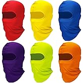Syhood 6 Pcs Face Balaclava Cover Winter Windproof Mask Full Face Cover Polyester Ice Silk UV Protection for Outdoor Sports