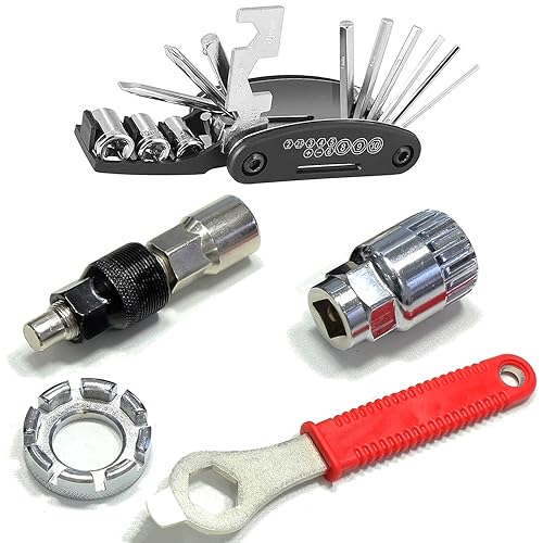 Amazon Bicycle Spanner Wrench Set Andoer Torque Wrench Set, 1/4 DR