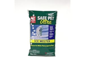 Qik Joe Safe Pet Instant Snow and Ice Melt for Sidewalks, Driveways, Steps, and Parking Lots, Deicer for Concrete, Asphalt, Wood, and Other Surfaces, Effective to -25 Degrees, 20 Pounds