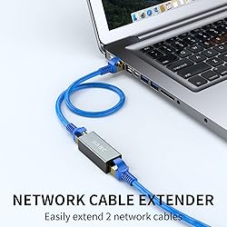 RJ45 Coupler, IIABC Ethernet Coupler 3 Pack, in
