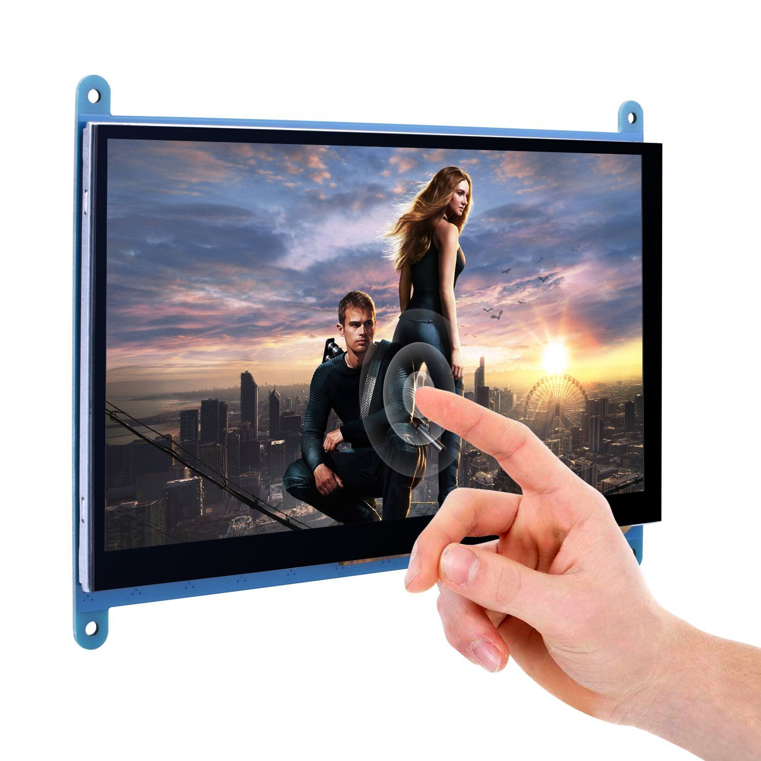 Kuman 7 inch Capacitive Touch Screen HDMI Monitor 800x480 HD TFT LCD