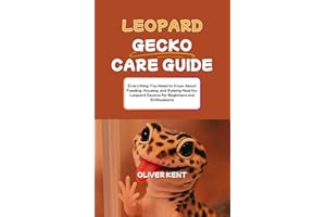 Leopard Gecko Care Guide: Everything You Need to Know About Feeding, Housing, and Raising Healthy Leopard Geckos for Beginner