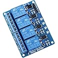 ELEGOO 4 Channel DC 5V Relay Module with Optocoupler for Arduino UNO R3 MEGA 1280 DSP ARM PIC AVR STM32 Raspberry Pi