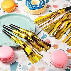 24pcs Party Blowers,Gilding Noisemakers Party