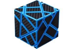 Fangcun Ghost 3x3 Blue Magic Cube 3x3 Ghost 3x3x3 Speed Cube with Black Sticker