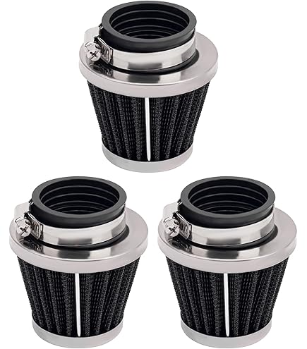 Filtre à Air 38mm GRIS Cornet Acier De Mini Moto Et Dirt Bike