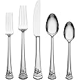Lenox 896755 Butterfly Meadow II Mirror 65-Piece Flatware Set