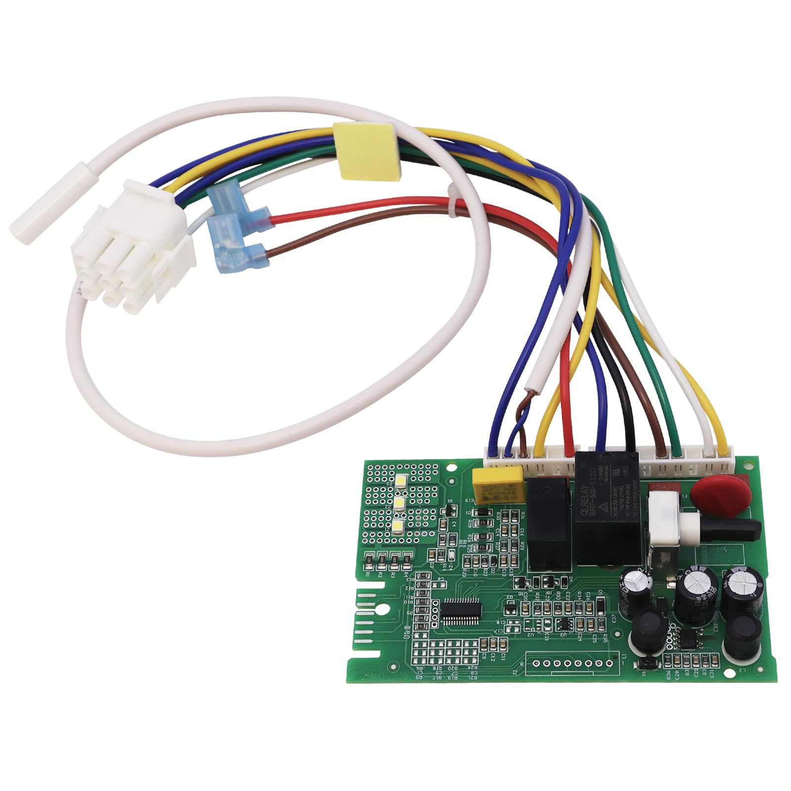 Photo 1 of WR55X43825 Main Control Board with LED Lights Compatible with GE Hotpoint Refrigerator Replace WR55X31087 WR55X32405 WR55X33565 WR55X33566