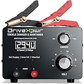 Adjustable Battery Charger 6V 8V 12V 24V,15A Automatic Battery Maintainer,Battery Desulfator Maintainer for Lead-Acid LiFePO4 Lithium,Great Automotive Golf Cart Truck Motorcycle Lawn Mower(X15)