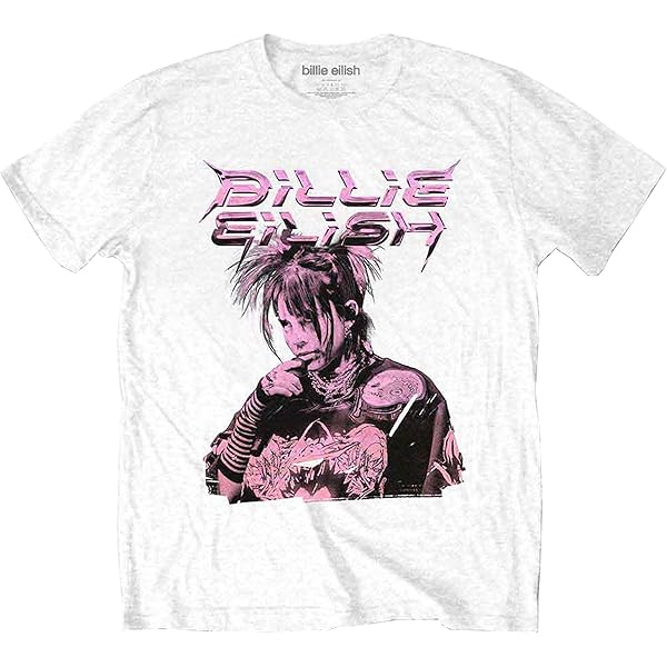 Billie Eilish T Shirt Purple Illustration Official Unisex
