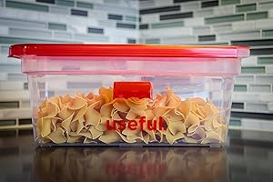 Useful. UH-MP195 Microwave Pasta Cooker with Recipe Book, Built-In Strainer Lid and Steamer Rack