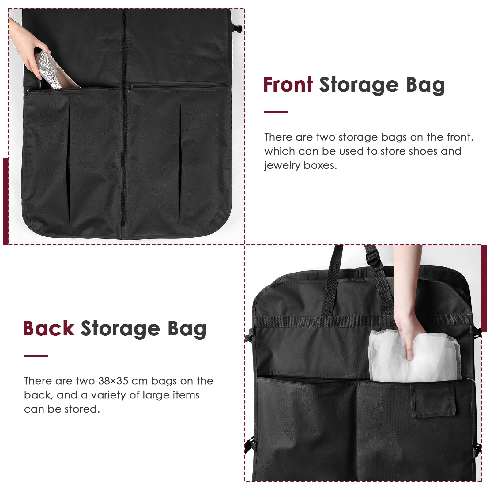 Kntiwiwo Wedding Dress Garment Bag 72