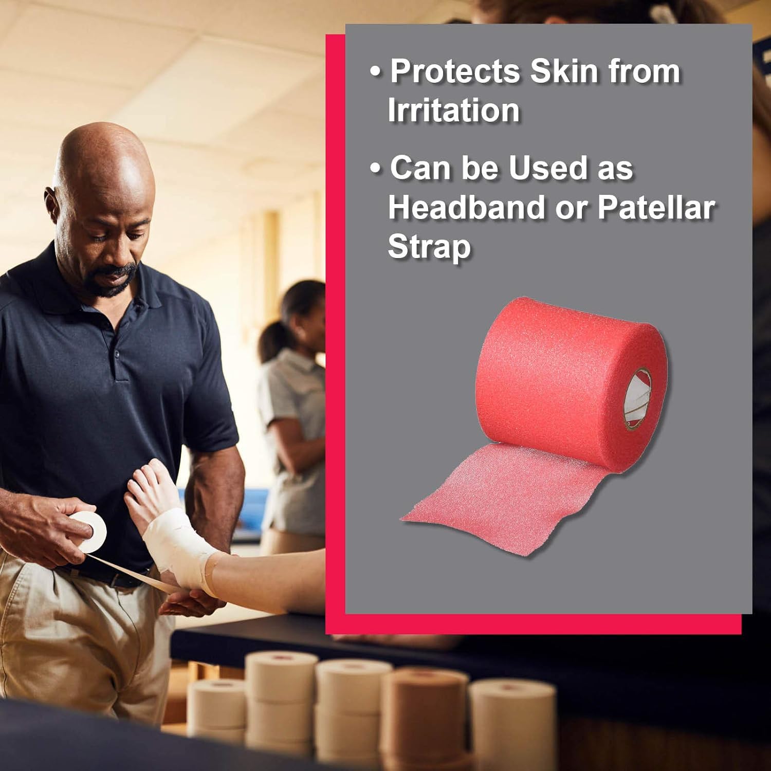 Cramer Tape Underwrap, Sports PreWrap for Athletic Ankle: Sports & Outdoors