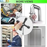 LRMYS 4-Way Utility Key Gas Electric Water Meter Radiator Bleed Cabinet Black view 6