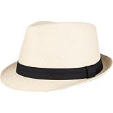 Levi's Men's Straw Fedora Hat