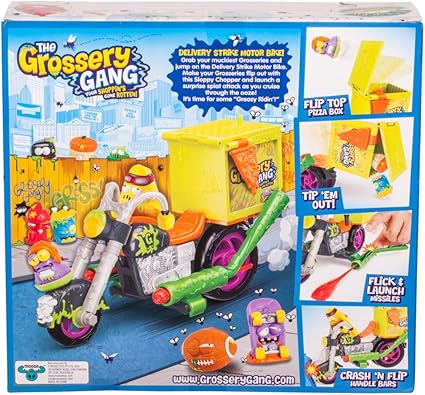 grossery gang delivery strike motorbike
