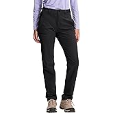 Pioneer Camp Women's Hiking Travel Pants Quick Dry Lightweight Water Resistant Stretch Cargo Work Pants with Zipper Pockets