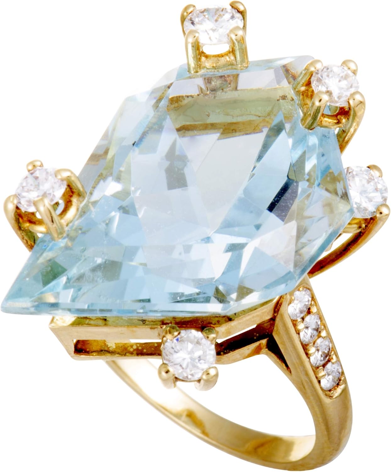 chaumet aquamarine ring