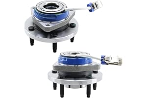 BDELI 2 Pack Front Wheel Bearing and Hub Assembly 513121 513179 Replace for 00-11 Chevy Impala, 97-08 Pontiac Grand Prix, 06-09 Cadillac DTS, 05-09 Buick Lacrosse, 513187, 12429204, 19235760, 88964168