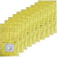10 Pack Disposable Canister Vacuum Cleaner Bags Compatible with kenmore 50403 by Rediboom