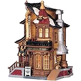 Lemax Christmas Village Lucys Chocolate Shop Battery Operated Led - 45052