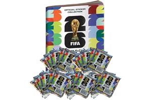 2026 Panini FIFA World Cup Official Sticker Series (1 x Softcover Album + 25 x Sealed Sticker Packs)