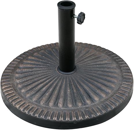 Amazon Com C Hopetree Patio Market Umbrella Base Heavy Duty