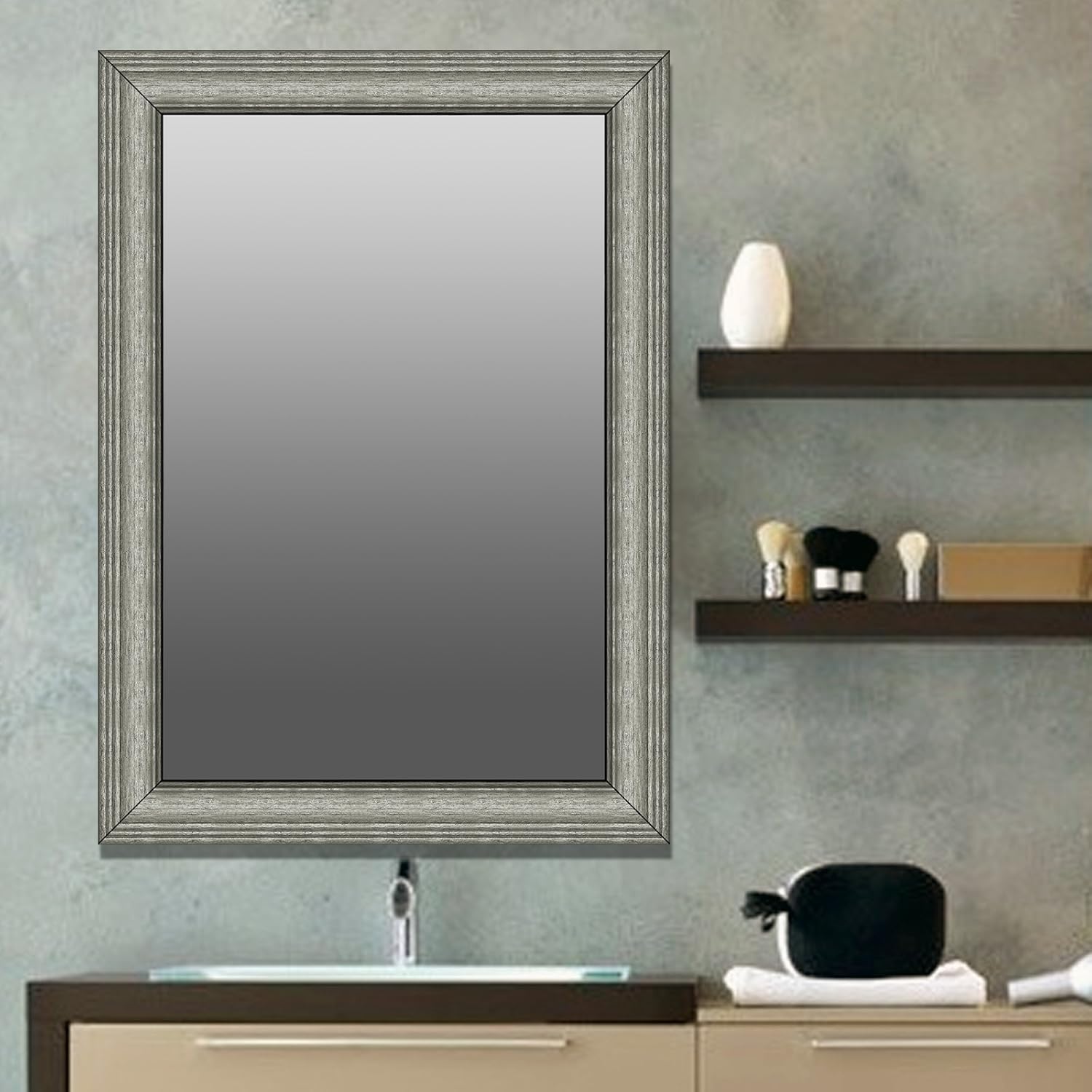 Buy Elegant Arts Frames Wall Decor Mirror With Rich Synthetic