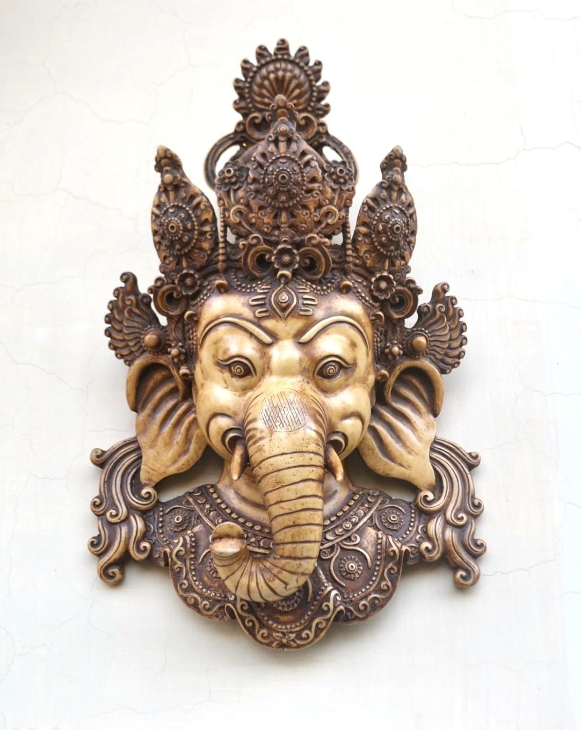 craftvatika Wall Hanging Mask Decor Indian Wall Art wall sculpture Mask